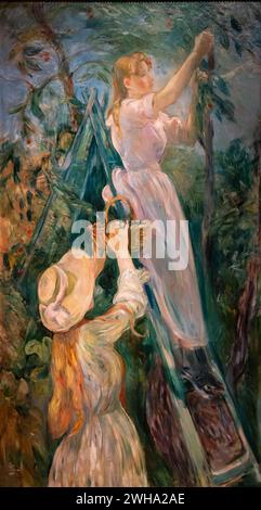 Berthe Morisot, der Kirschbaum, 1891, Öl auf Leinwand, Marmottan Monet Museum, Paris Stockfoto