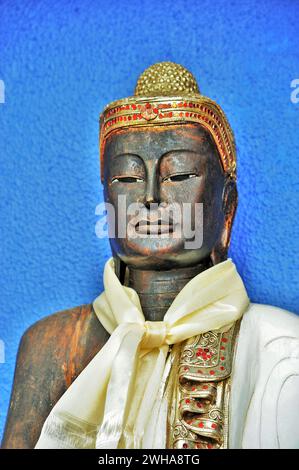 Lord Buddha Statue, Darjeeling, Westbengalen, Indien, Asien Stockfoto