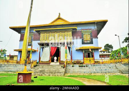 Pemayangtsi Buddhistisches Kloster, Pemayangtse, Pelling, Sikkim, Indien, Asien Stockfoto