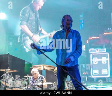 Stuttgart GER, Rockband Deep Purple auf den JazzOpen in Stuttgart 2023. Im Bild Frontmann Ian Gillian. Deutschland, Stuttgart - JazzOpen 2023: Die britische Kultband Deep Purple mit Frontmann Ian Gillian, Bass Roger Glover, Keyboarder Don Airey, Gitarre Simon McBride und Schlagzeuger Ian Paice. *** Stuttgart GER, Rockband Deep Purple bei den JazzOpen in Stuttgart 2023 im Bild Frontmann Ian Gillian GER, Stuttgart JazzOpen 2023 die britische Kultband Deep Purple mit Frontmann Ian Gillian, Bass Roger Glover, Keyboarder Don Airey, Gitarre Simon McBride und Schlagzeuger Ian Paice Copyright: XEibner-Pressef Stockfoto