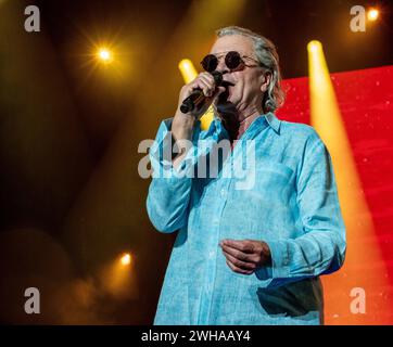 Stuttgart GER, Rockband Deep Purple auf den JazzOpen in Stuttgart 2023. Im Bild Frontmann Ian Gillian. Deutschland, Stuttgart - JazzOpen 2023: Die britische Kultband Deep Purple mit Frontmann Ian Gillian, Bass Roger Glover, Keyboarder Don Airey, Gitarre Simon McBride und Schlagzeuger Ian Paice. *** Stuttgart GER, Rockband Deep Purple bei den JazzOpen in Stuttgart 2023 im Bild Frontmann Ian Gillian GER, Stuttgart JazzOpen 2023 die britische Kultband Deep Purple mit Frontmann Ian Gillian, Bass Roger Glover, Keyboarder Don Airey, Gitarre Simon McBride und Schlagzeuger Ian Paice Copyright: XEibner-Pressef Stockfoto