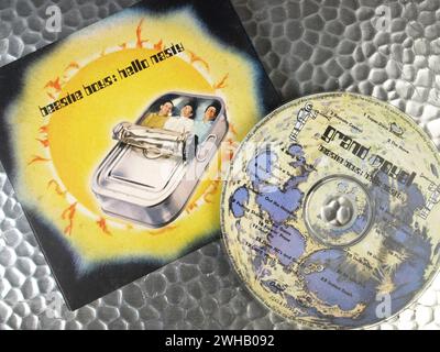 Musikausstellung Hamburg; Album der Beastie Boys CD Hello Nasty Stockfoto