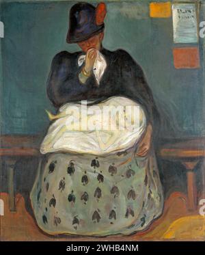 Edvard Munch (1863-1944) - Norwegisch - Expressionismus - Erbschaft [1897-99/1 Stockfoto