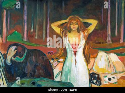 Edvard Munch (1863–1944) - Norwegisch - Expressionismus - Asche [1925/1] Stockfoto