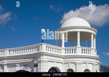 Kuppel im de la warr Pavillon in bexhill auf dem Meer östlich von sussex Stockfoto