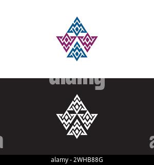 Firmenvektor Logo.Symble-Vektor-Logo. Stock Vektor