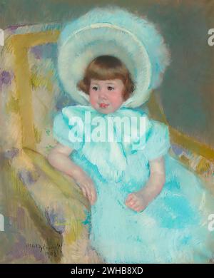 Mary Cassatt - Portrait de Mademoiselle Louise-Aurore Villeboeuf Stockfoto