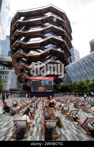 New York City: Die Schiffsstruktur in Hudson Yards, Manhattan Stockfoto