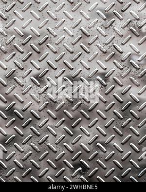 Raue schwarze Diamantplatte Stockfoto
