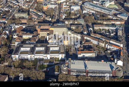 Luftbild, Krankenhaus Klinikum Dortmund gGmbH - Klinikzentrum Mitte, Stadt, Dortmund, Ruhrgebiet, Nordrhein-Westfalen, Deutschland ACHTUNGxMINDESTHONORARx60xEURO *** Luftaufnahme, Krankenhaus Klinikum Dortmund gGmbH Klinikzentrum Mitte, Stadt, Dortmund, Ruhrgebiet, Nordrhein-Westfalen, Deutschland ATTENTIONxMINDESTHONORARx60xEURO Stockfoto