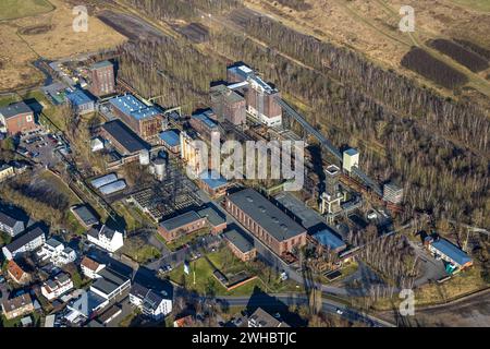 Luftbild, Industriedenkmal Kokerei Hansa, Technikmuseum, Huckarde, Dortmund, Ruhrgebiet, Nordrhein-Westfalen, Deutschland ACHTUNGxMINDESTHONORARx60xEURO *** Luftansicht, Industriemonument Hansa Kokerei, Technisches Museum, Huckarde, Dortmund, Ruhrgebiet, Nordrhein-Westfalen, Deutschland ATTENTIONxMINDESTHONORARx60xEURO Stockfoto