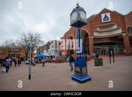 Hanley - Town Clock.City Centre Stoke on Trent Staffordshire England GB Großbritannien EU Europa Bild: Garyroberts/World WideFeature Stockfoto