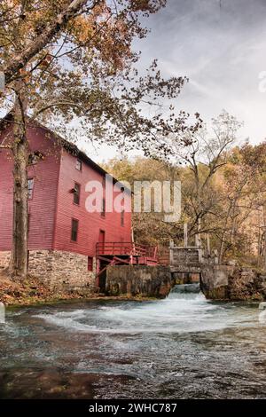 Gässchen Frühlingsmühle Haus Stockfoto