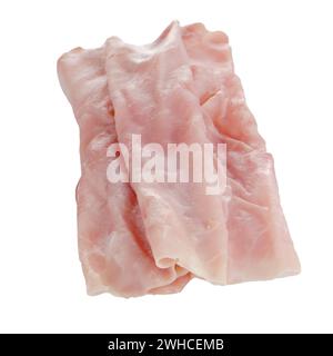 Frisch rasierter Schinken Stockfoto