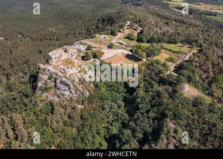 Schloss Regenstein bei Blankenburg, Harz, Sachsen-Anhalt, Deutschland Stockfoto