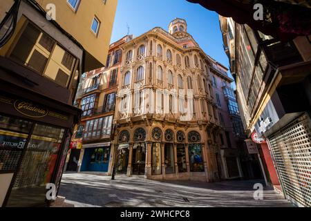 Can Corbella, am Ende des 19th. Jahrhunderts erbaut, Architekt Nicolau Lliteres, Palma, Mallorca, Balearen, Spanien Stockfoto