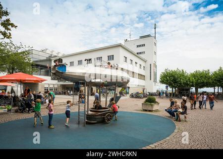 Zeppelin Museum, Seepromenade, Friedrichshafen, Bodensee, Baden-Württemberg, Deutschland Stockfoto