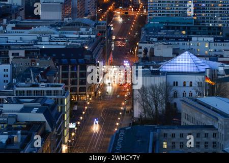 Leipziger Straße in Berlin Mitte, 20.04.2021 Stockfoto