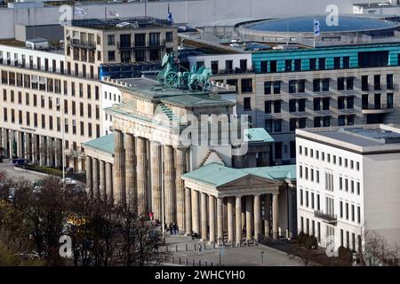 Brandenburger Tor, Berlin, 19.04.2021 Stockfoto