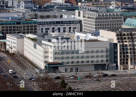 US-Botschaft in Berlin, 19.04.2021 Stockfoto