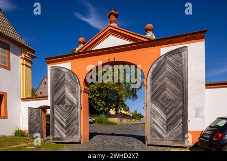 Das Kloster St. Marienthal ist eine Zisterzienserabtei in der Oberlausitz in Sachsen. Es ist das älteste Kloster des Ordens in Deutschland, das ohne existiert hat Stockfoto