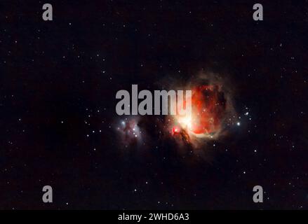 Orion-Nebel (M42) Stockfoto