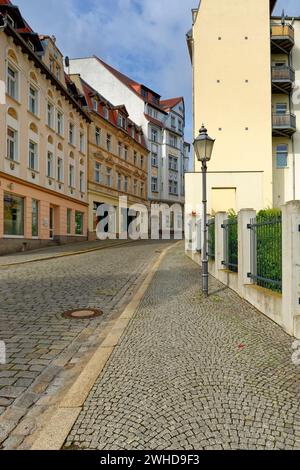 Die historische Altstadt von Zeitz, Burgenlandkreis, Sachsen-Anhalt, Deutschland Stockfoto