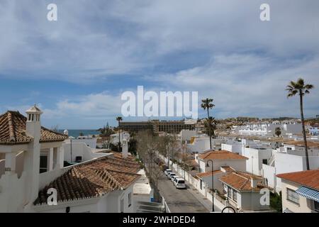 Spanien, Andalusien, Cala de Mijas Stockfoto