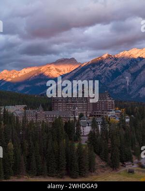 Banff Spring Hotel, Banff, Kanada, Alberta Stockfoto