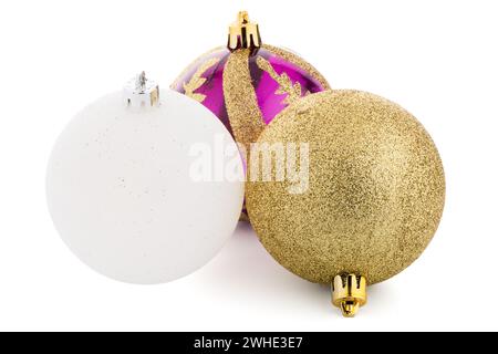 Weihnachten dekorative Kugeln Stockfoto