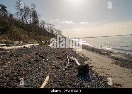 Whiterock Beach in British Columbia Kanada Stockfoto