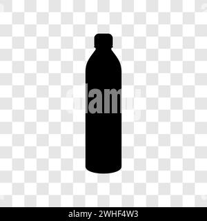 Trinkflaschen und Mineralwasser Stock Vektor