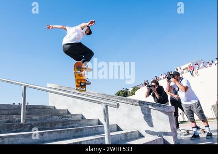 Jorge Simoes während der DC Skate Challenge Stockfoto