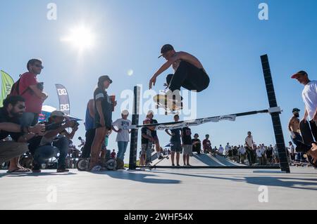 Jorge Simoes während der DC Skate Challenge Stockfoto