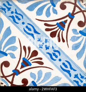 Alte Kacheln Details Stockfoto