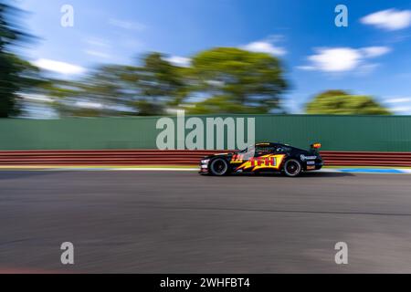 Sandown Park, Australien. Februar 2024. Todd Hazelwood (#111) wird während der Qualifikation für die Trico Trans am Series 2024 am Samstag beim Shannon’s Speed Series Race Sandown in Runde 4 Credit: James Forrester/Alamy Live News Stockfoto