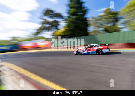 Sandown Park, Australien. Februar 2024. James Moffat (#34) wird während der Qualifikation für die Trico Trans am Series 2024 am Samstag beim Shannon’s Speed Series Race Sandown in Runde 4 Credit: James Forrester/Alamy Live News Stockfoto