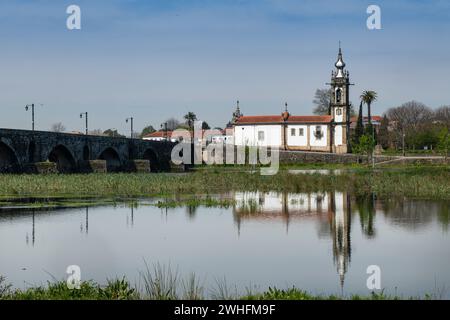 Kirche Santo Antonio da Torre Velha Stockfoto