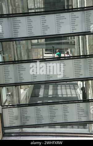 Holocaust-Museum Budapest Stockfoto