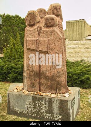 Kunstwerke auf dem Gelände von Yad Vashem in Jerusalem. Joseph Salomon Stockfoto