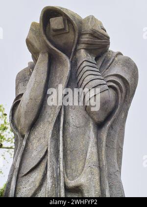 Kunstwerke auf dem Gelände von Yad Vashem in Jerusalem. Leah Michlson Stockfoto