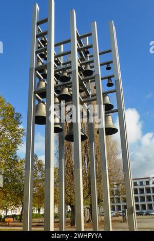 Wiederaufbau der Garnisonkirche in Potsdam; Carillon Stockfoto