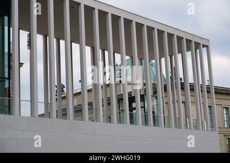 James Simon Gallery auf der Museumsinsel Berlin Stockfoto