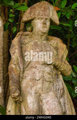 Napoleon Statue auf Elba Stockfoto