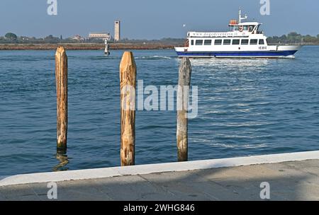 Insel Burano, Comune di Venezia, Lagune von Venedig, Torcello, Italien, Italia Stockfoto