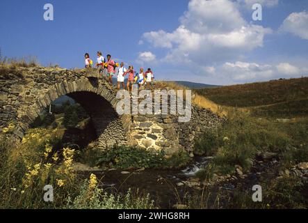 randonnée pyrénees orientales capcir Stockfoto