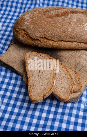 Pages Bread, Can Jeroni Bäckerei, Sant Francesc, Formentera, Pitiusas Inseln, Balearen, Spanien Stockfoto