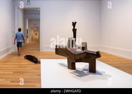 Alrededor del vacío I, 1964, Eduardo Chillida,Museo de Bellas Artes, Bilbao, Spanien Stockfoto