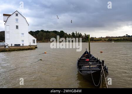 Gezeitenmühle Woodbridge Suffolk England Stockfoto