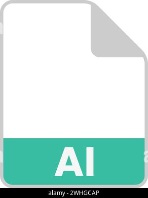 Einfache Symbole verschiedener Dateitypen Stock Vektor